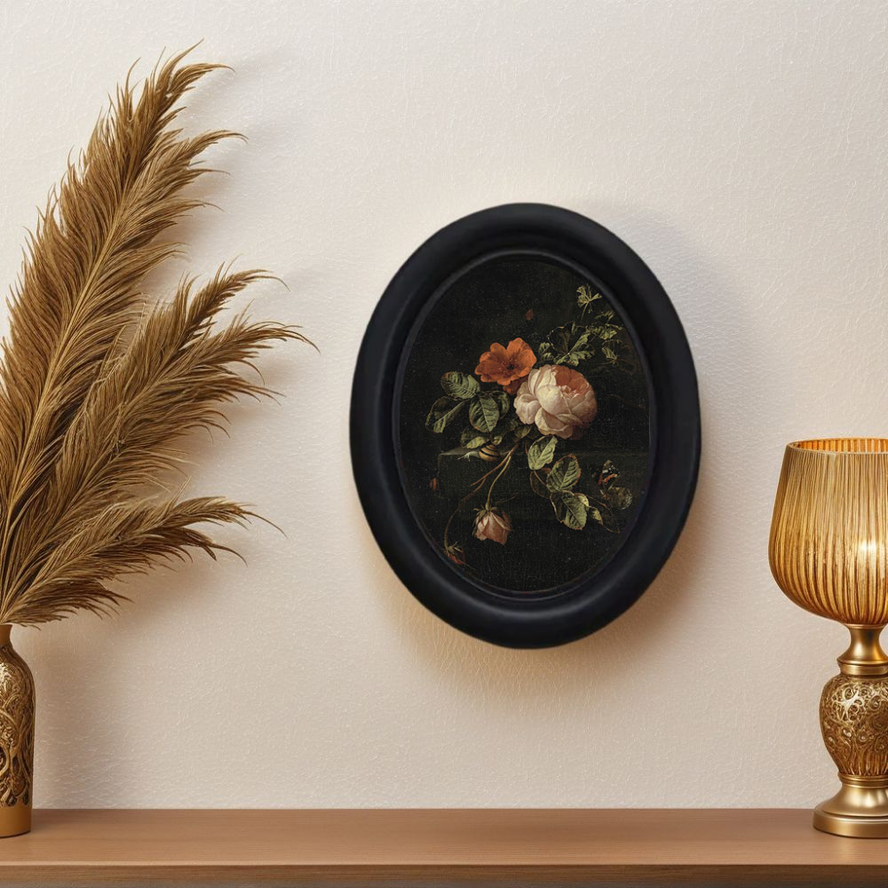 Victory Home Decor - Decorazione da parete vintage con fiore