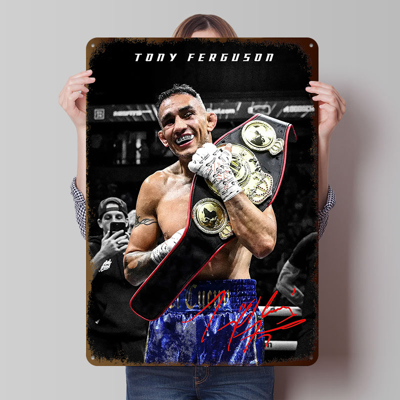Victory Home Decor - Poster in Latta Personalizzato di Tony