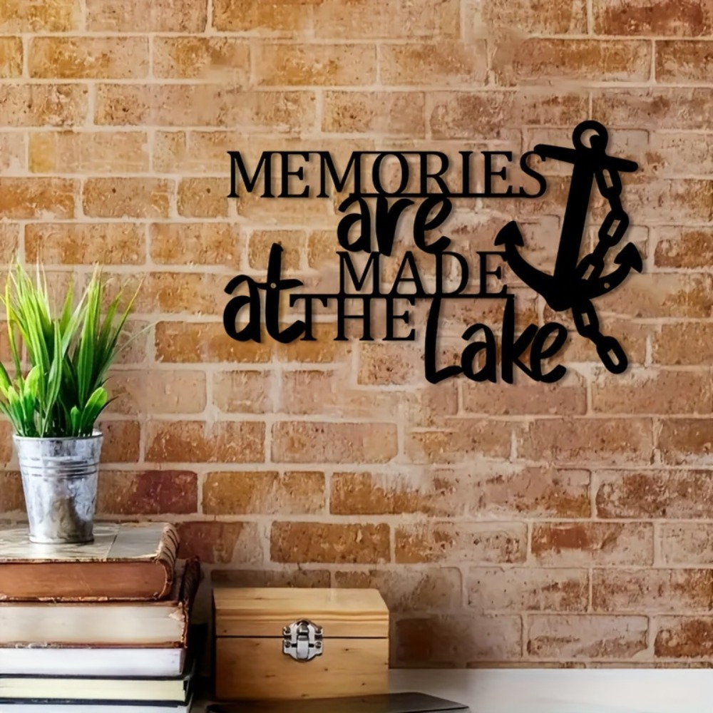 Home Decor Duck - Decorazione da Parete in Ferro Rustico