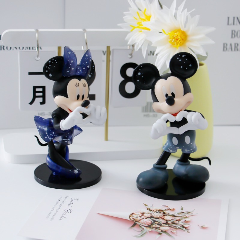 Home Decor Disney - Decorazione per Matrimonio Mickey Minnie, Statuetta