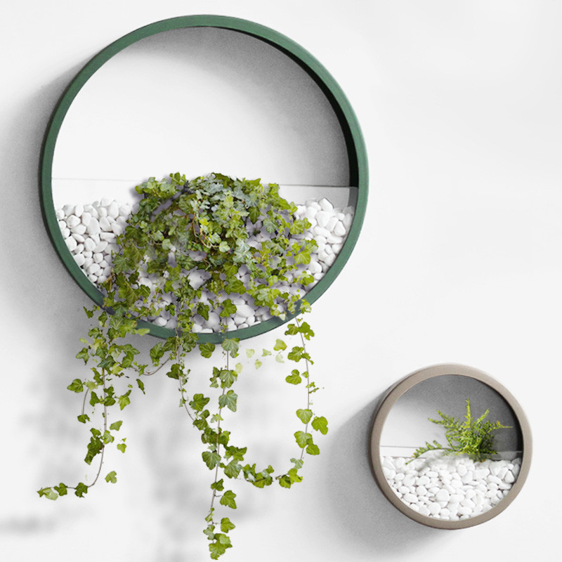 Woven Wall Basket - Di Parete creativo Vasi di Ferro