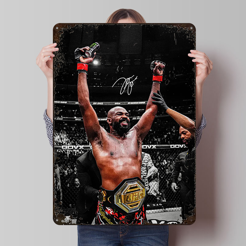 Victory Home Decor - Poster in Metallo Personalizzato per la
