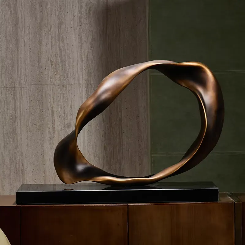 Abstract Sculpture Resin - Scultura Decorativa Astratta per la Casa
