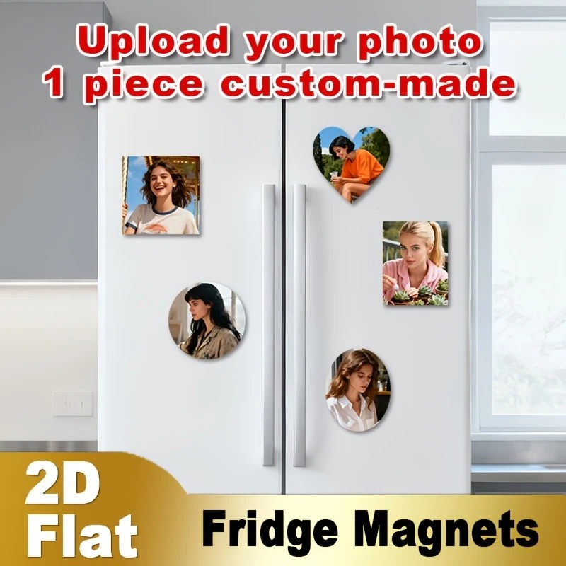 Home Decor Painting - Magnete per Frigorifero Personalizzato con Foto