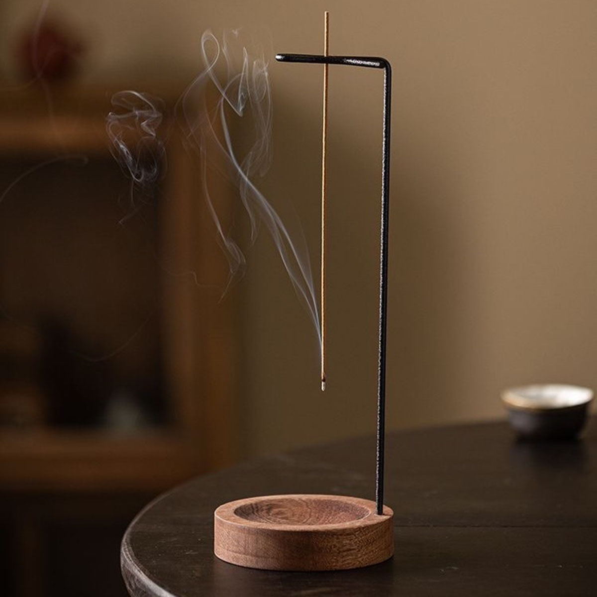 Home Decor Yoga - Bruciatore di incenso creativo a testa