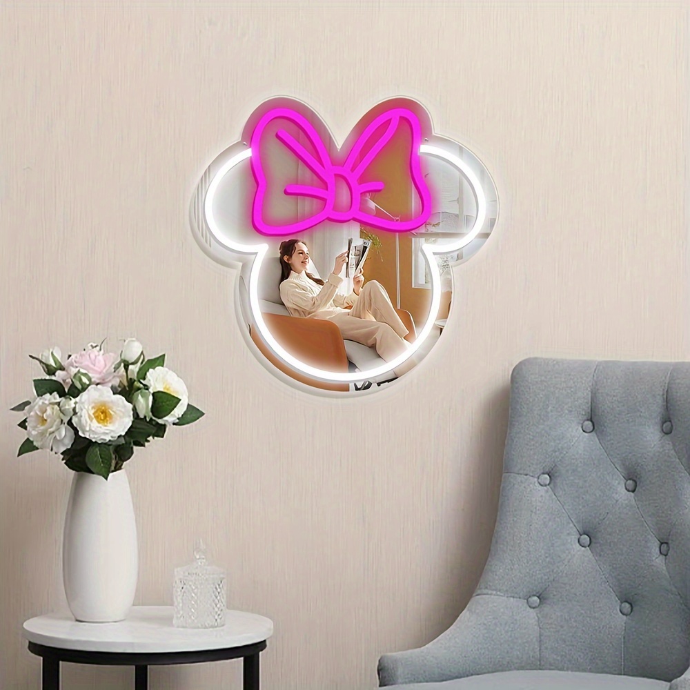 Home Decor Disney - Insegna LED Neon Disney Minnie Mouse