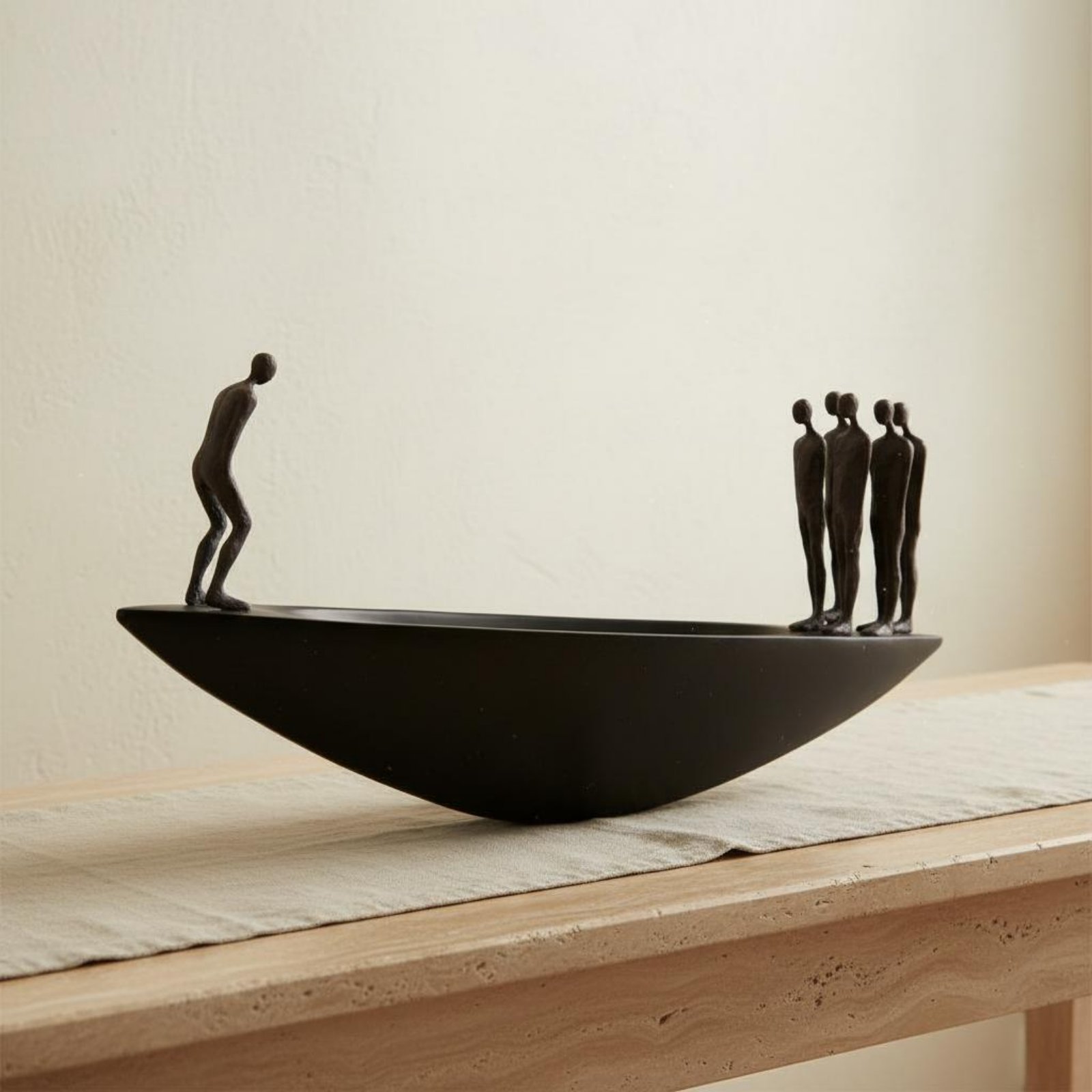 Abstract Sculpture Resin - Statua Moderna in Resina a Forma