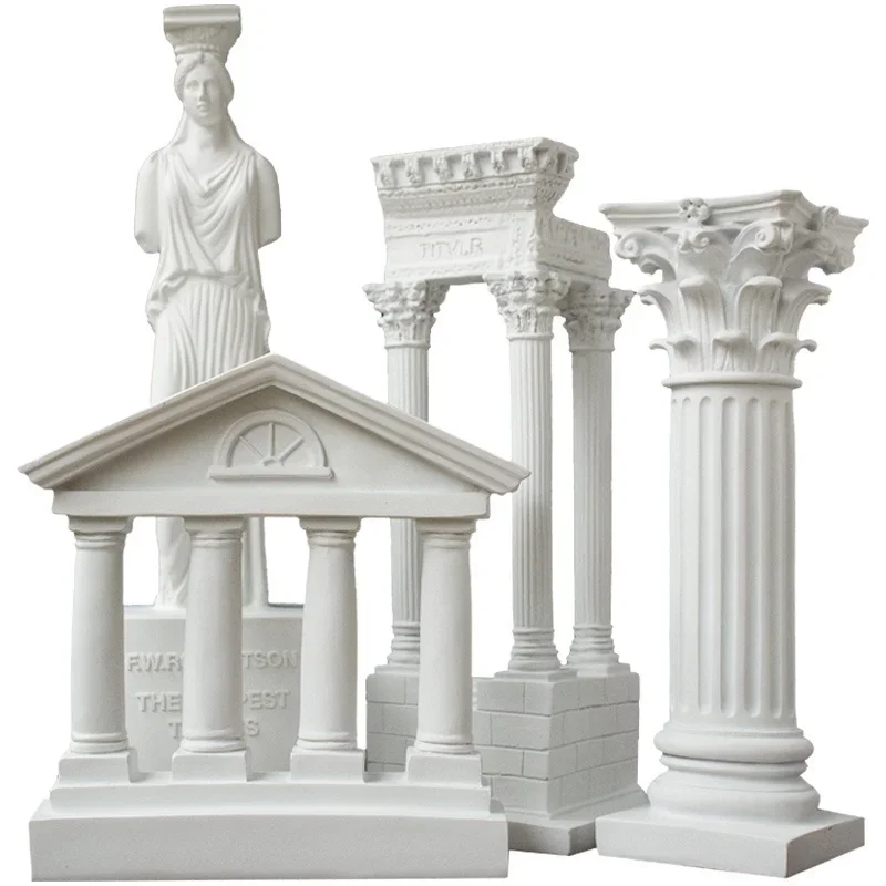 Home Decor Modern Organic - 1Pc modello di architettura colonna romana