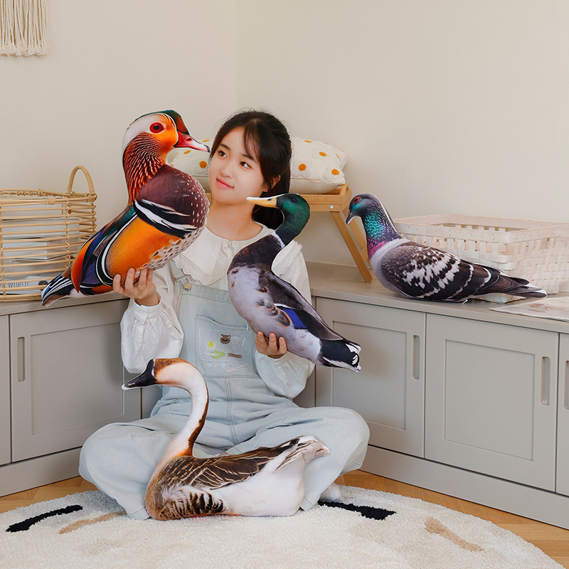 Home Decor Duck - Simulazione 3D Stampato Animale Cuscino Realistico