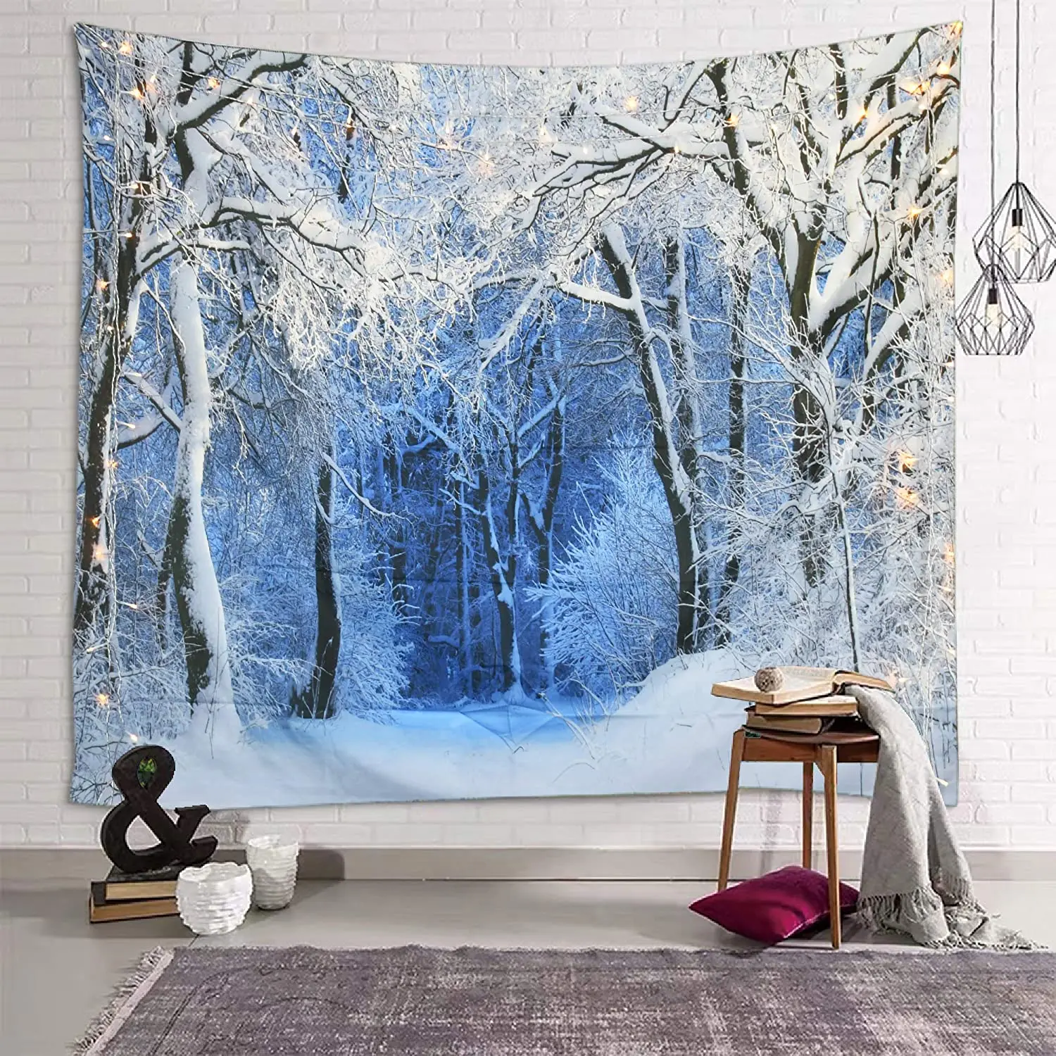 Home Decor Yoga - Arazzo di natale appeso a parete