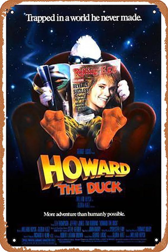 Home Decor Duck - Targa in metallo - HOWARD THE