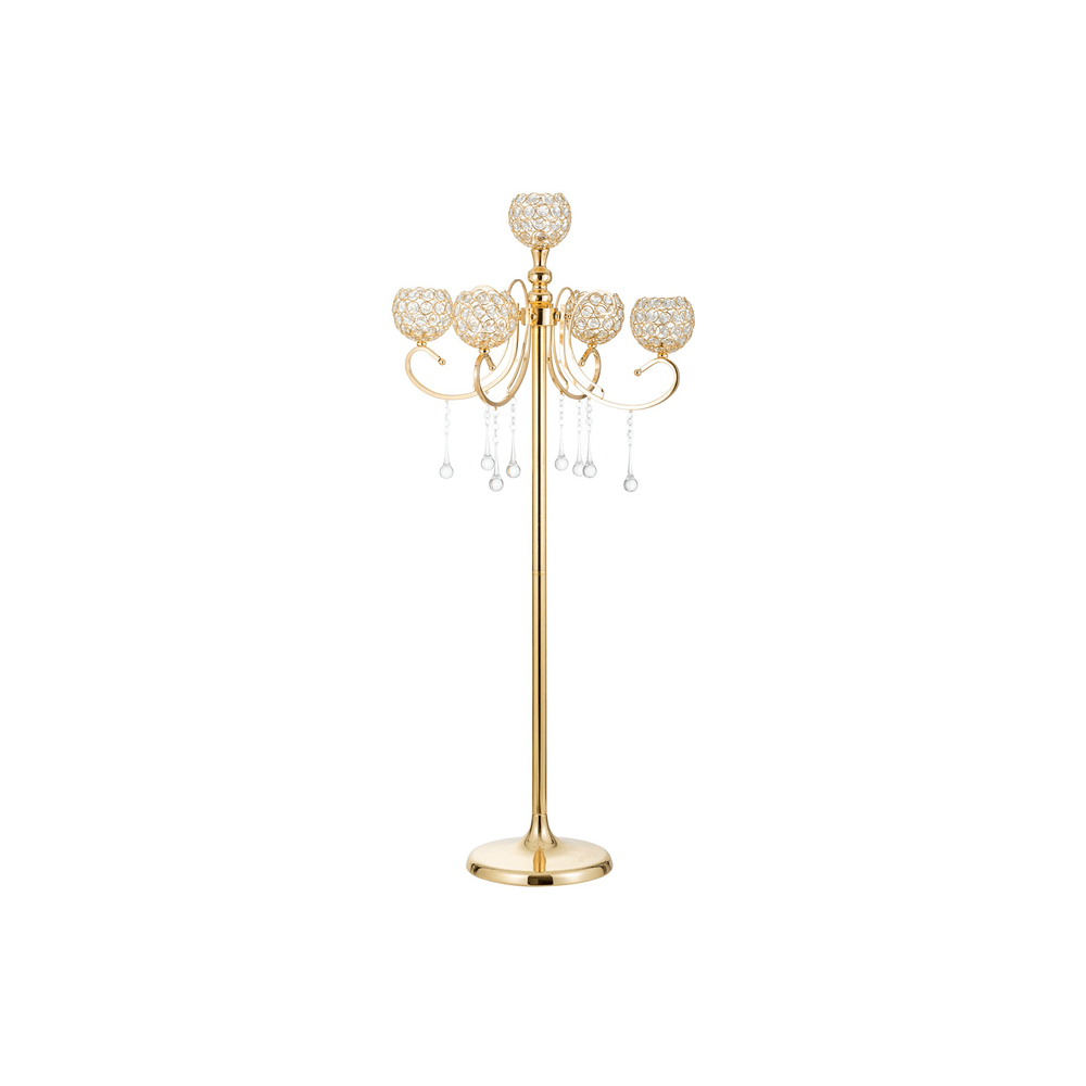 Home Decor Ai - Candelabro da Terra per Centrotavola, Portacandele