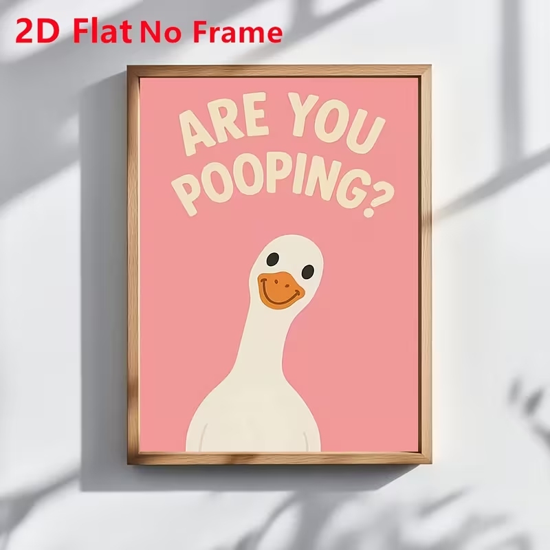 Home Decor Duck - Stampa artistica moderna su tela con