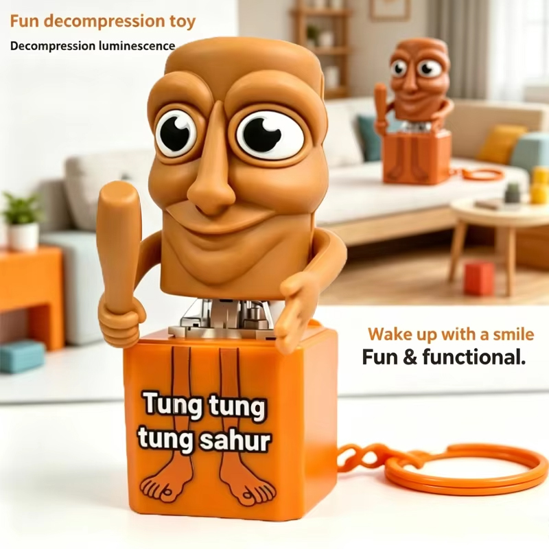 Home Decor Company - Nuovo Portachiavi Tung Tung Tung Sahur,