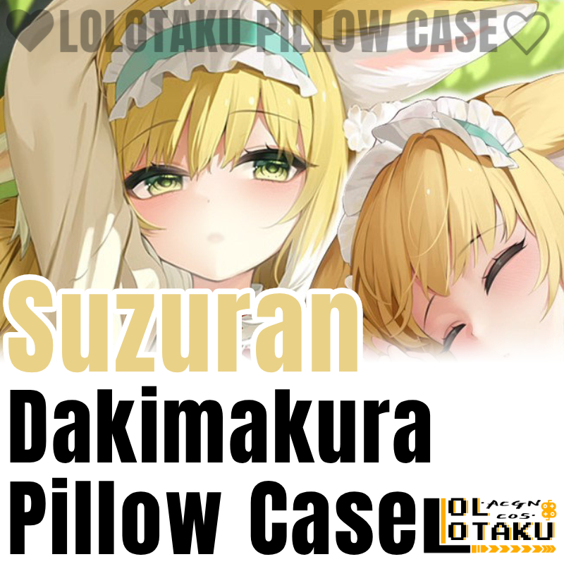 Home Decor Games - Federa per Cuscino Dakimakura Suzuran Arknights,