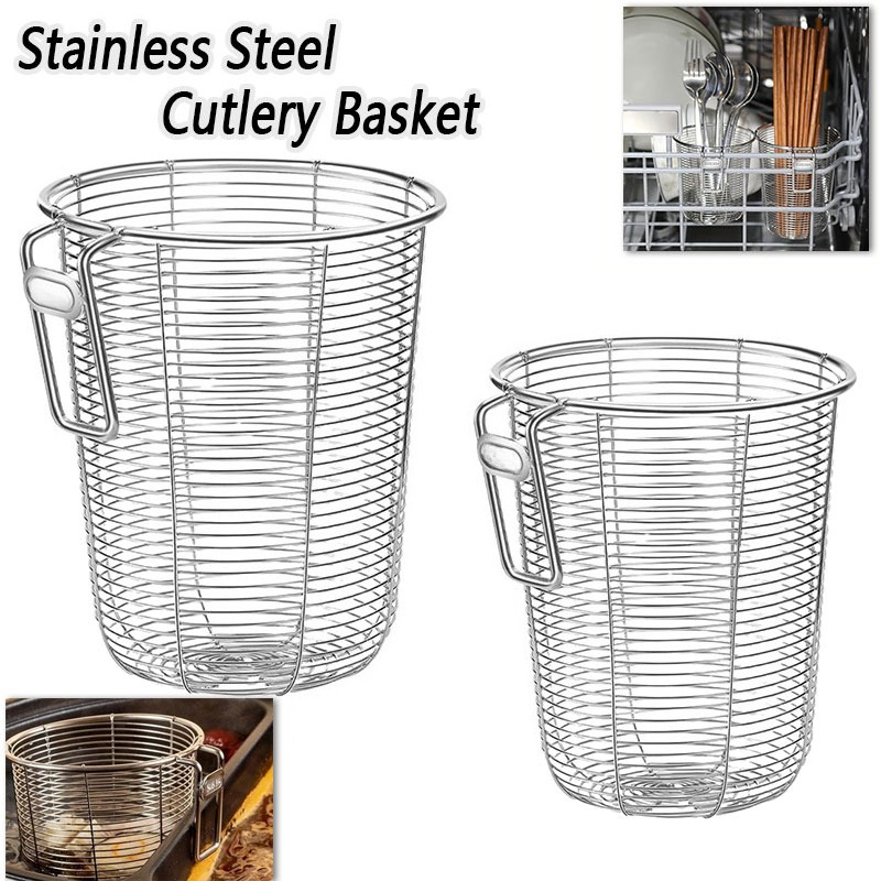 Woven Wall Basket - Organizzatore Porta Bacchette da Cucina da