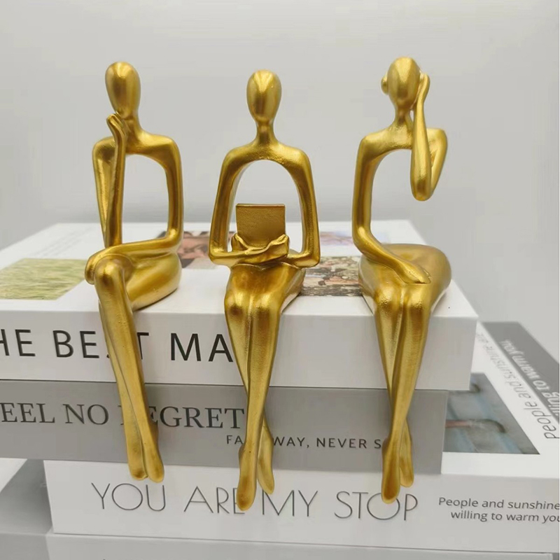 Statua del pensatore Figura as - Abstract Sculpture Resin recensione e prezzo