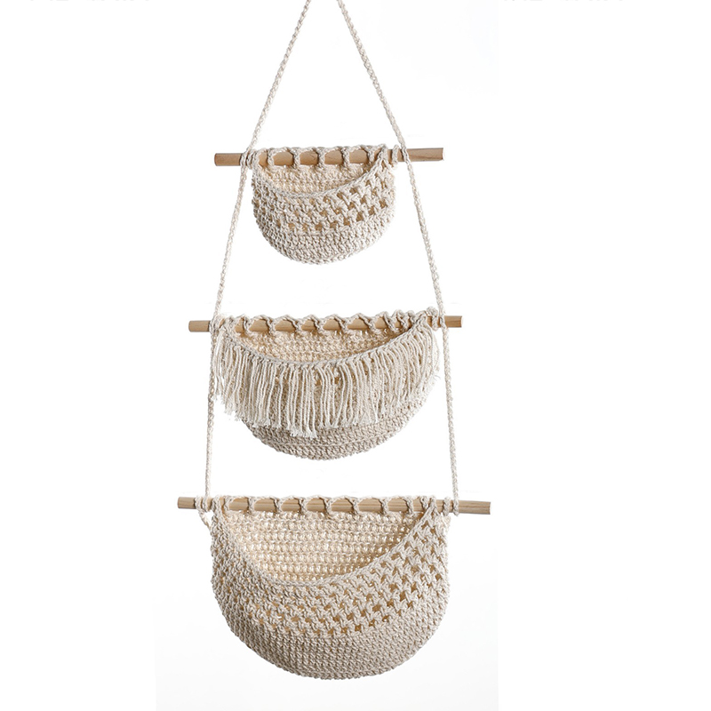 Scaffale portaoggetti a 3 live - Woven Wall Basket recensione e prezzo