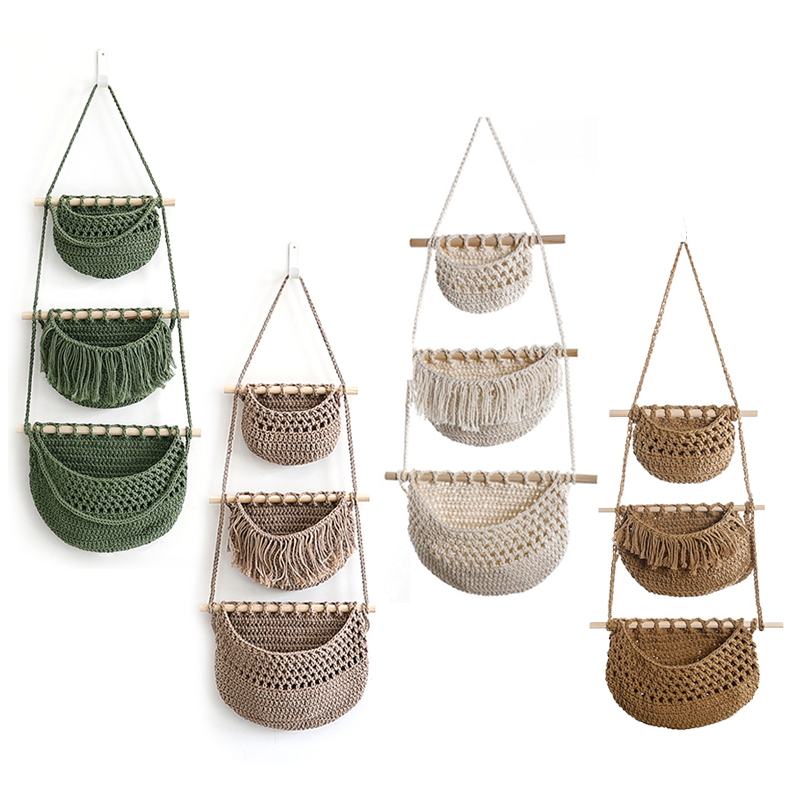 Scaffale portaoggetti a 3 live - Woven Wall Basket recensione e prezzo