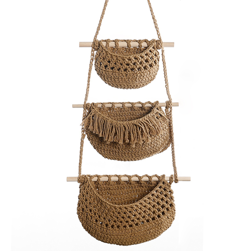 Scaffale portaoggetti a 3 live - Woven Wall Basket recensione e prezzo
