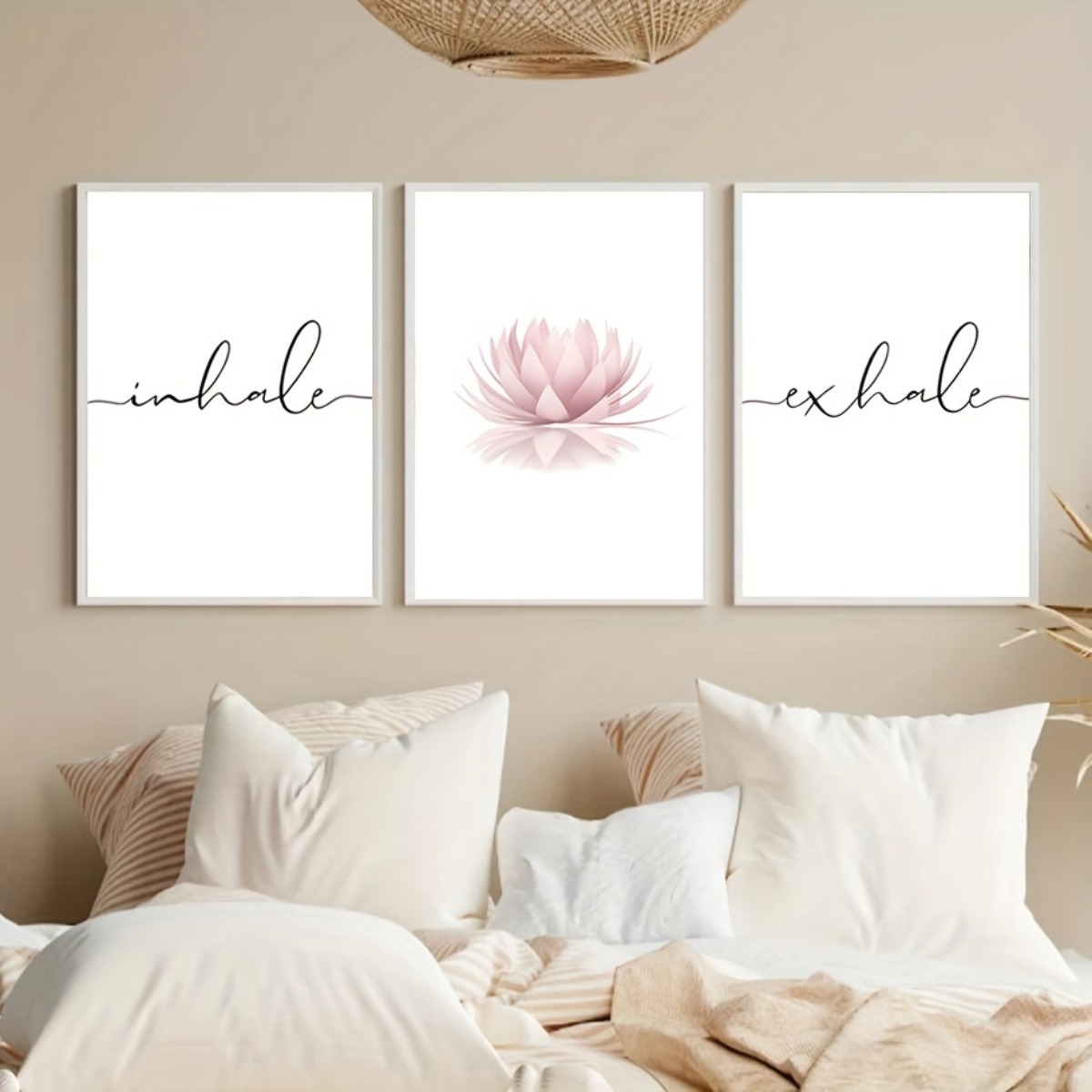 Set di 3 Stampe su Tela Zen As - Home Decor Yoga recensione e prezzo