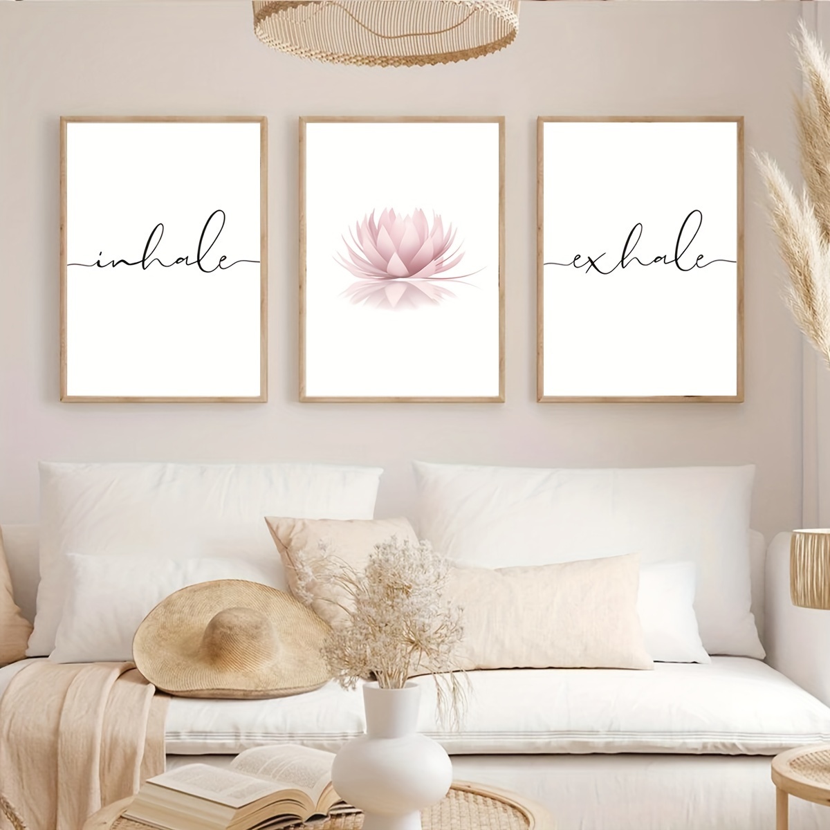 Set di 3 Stampe su Tela Zen As - Home Decor Yoga recensione e prezzo
