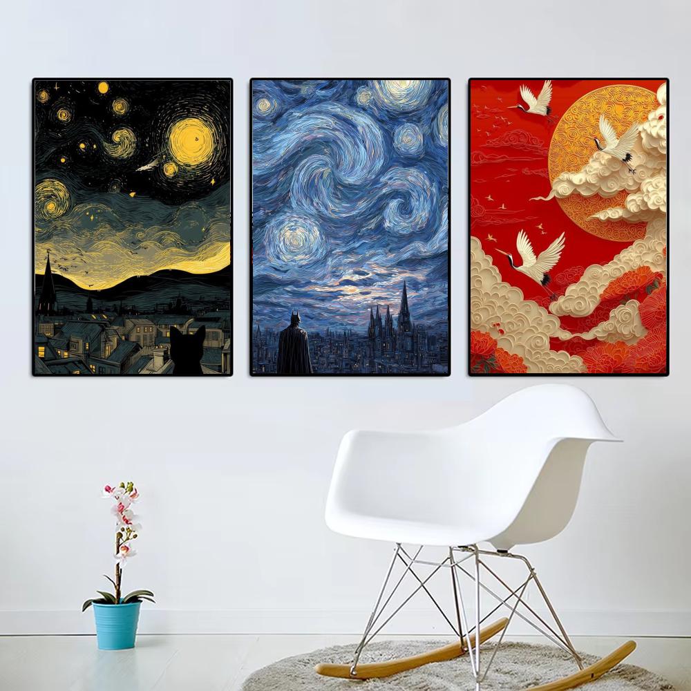 Poster di paesaggi dipinti a o - Home Decor Japandi Style recensione e prezzo