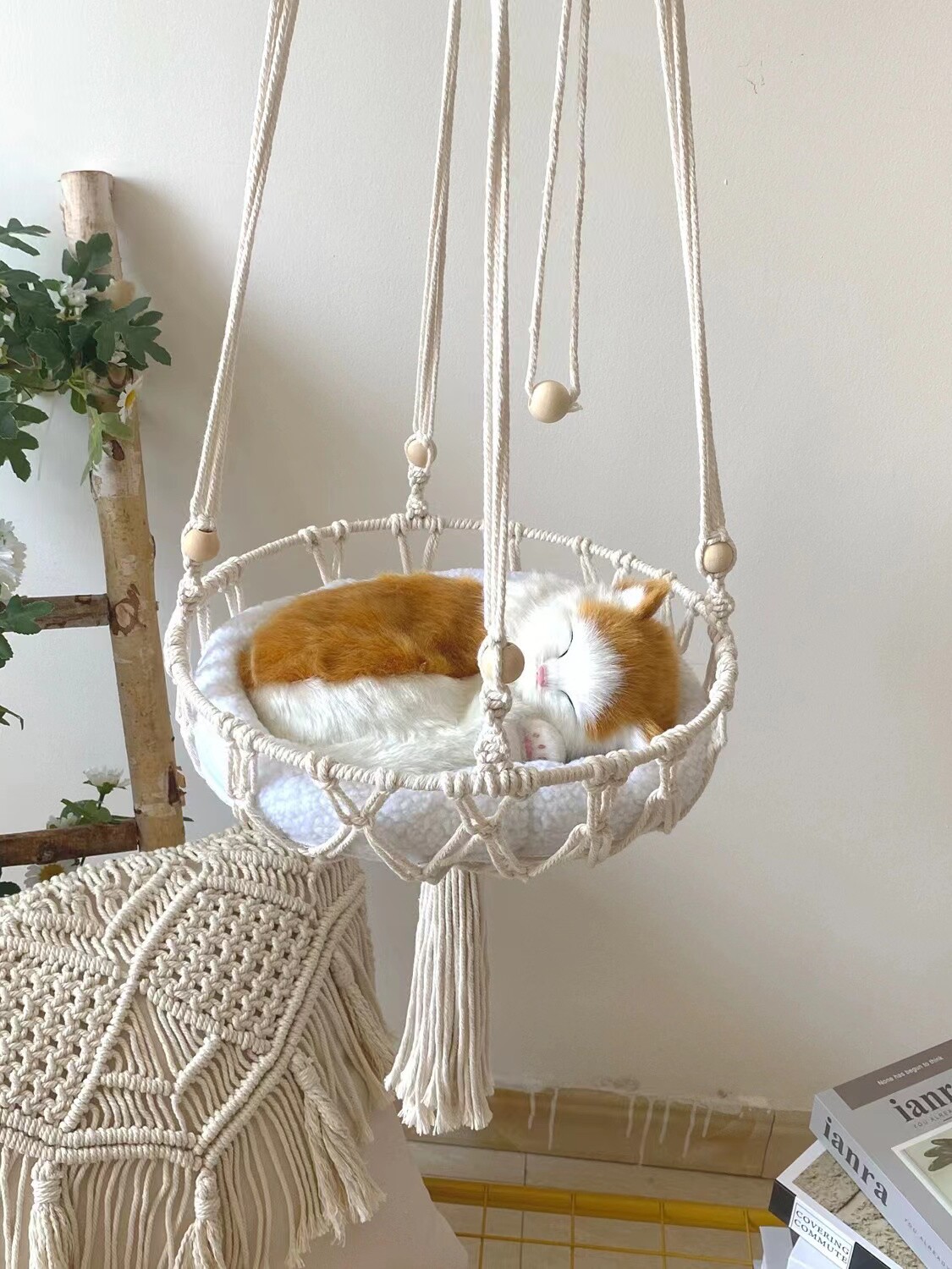 Cuccia Amaca per Gatti Fatta a - Woven Wall Basket recensione e prezzo