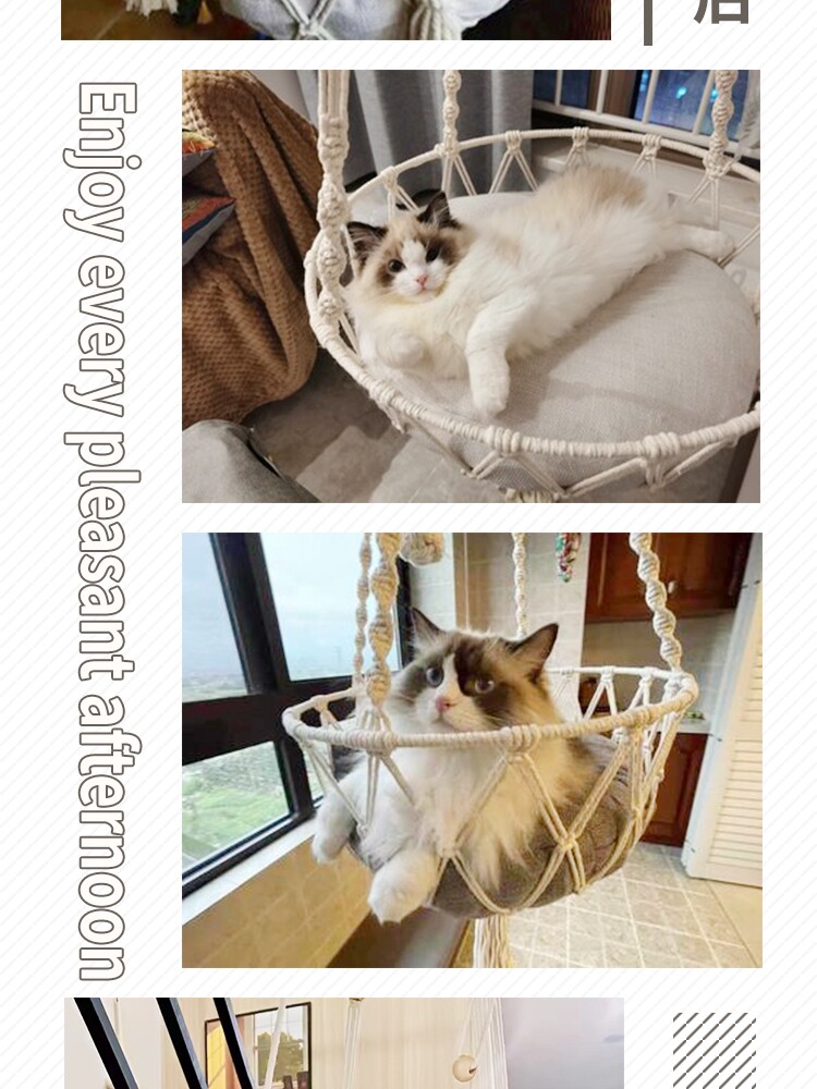 Cuccia Amaca per Gatti Fatta a - Woven Wall Basket recensione e prezzo