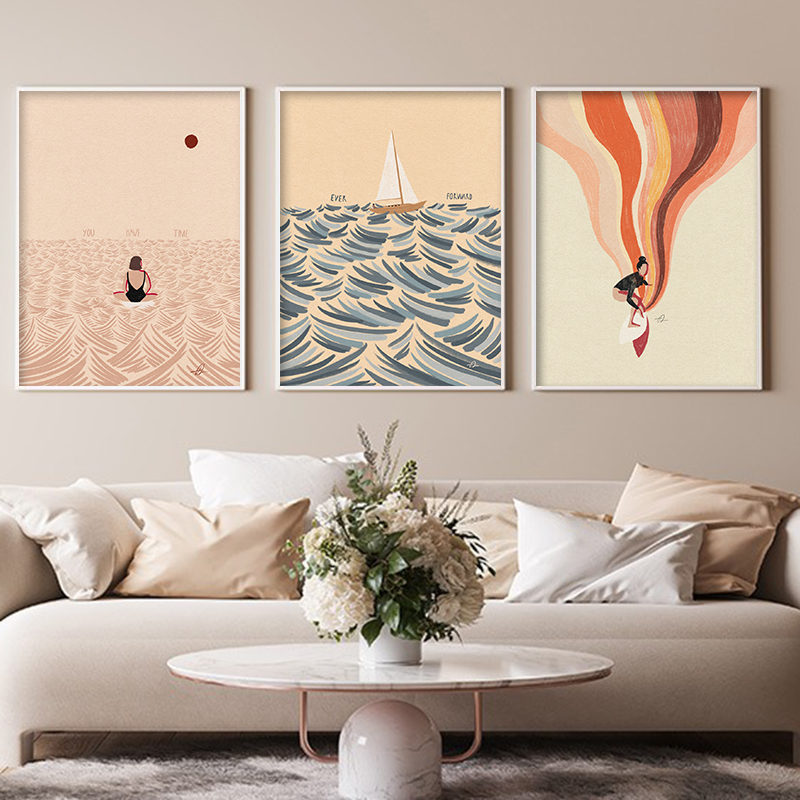 Poster su Tela con Stampa di O - Home Decor Nautical recensione e prezzo