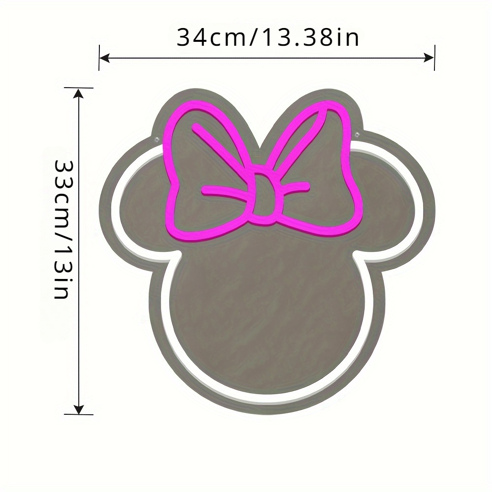 Insegna LED Neon Disney Minnie - Home Decor Disney recensione e prezzo