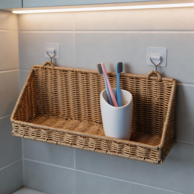 Cesto portaoggetti sospeso in  - Woven Wall Basket recensione e prezzo