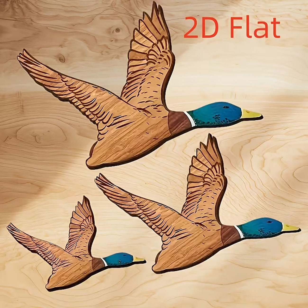 Set di 3 Anatre Selvagge Volan - Home Decor Duck recensione e prezzo