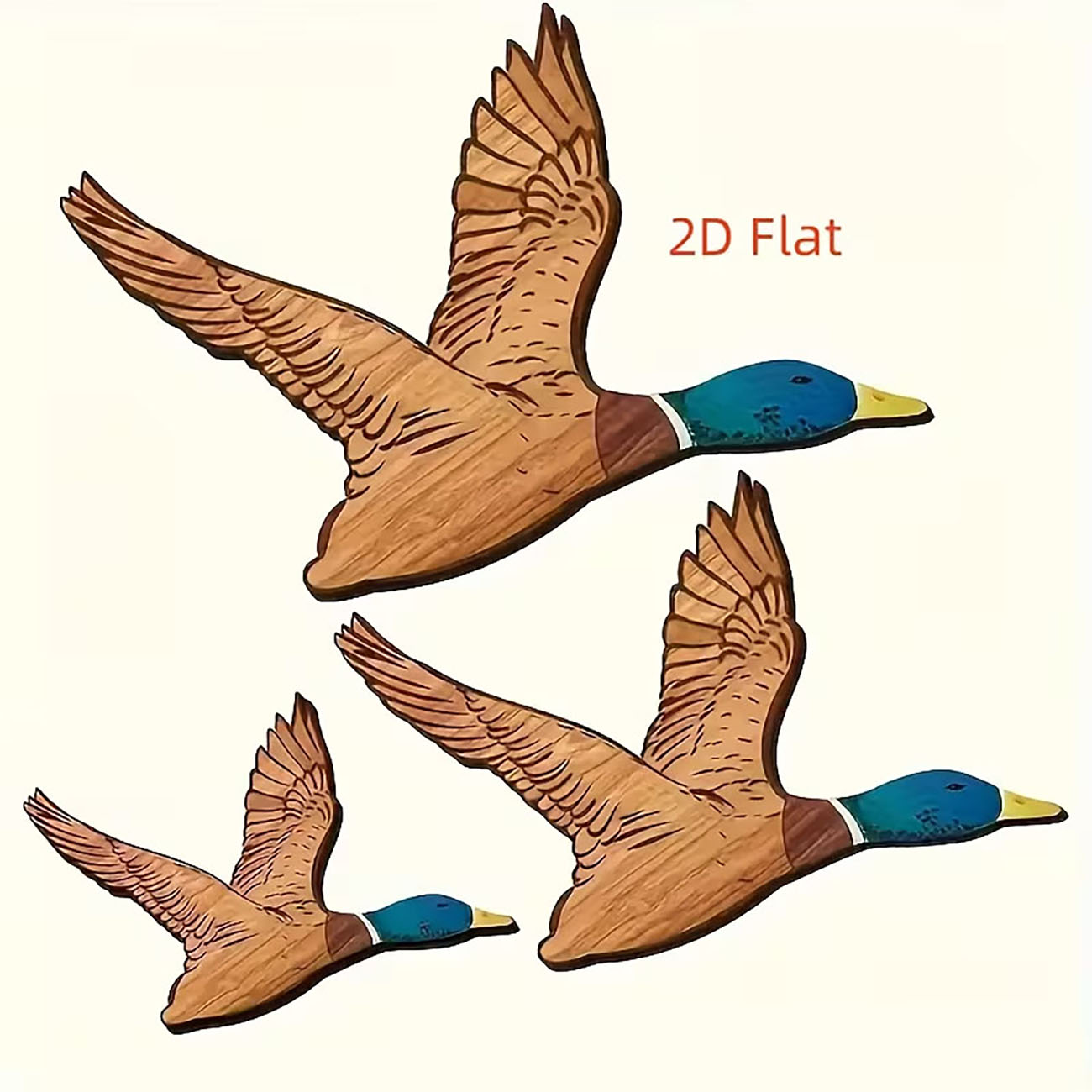 Set di 3 Anatre Selvagge Volan - Home Decor Duck recensione e prezzo