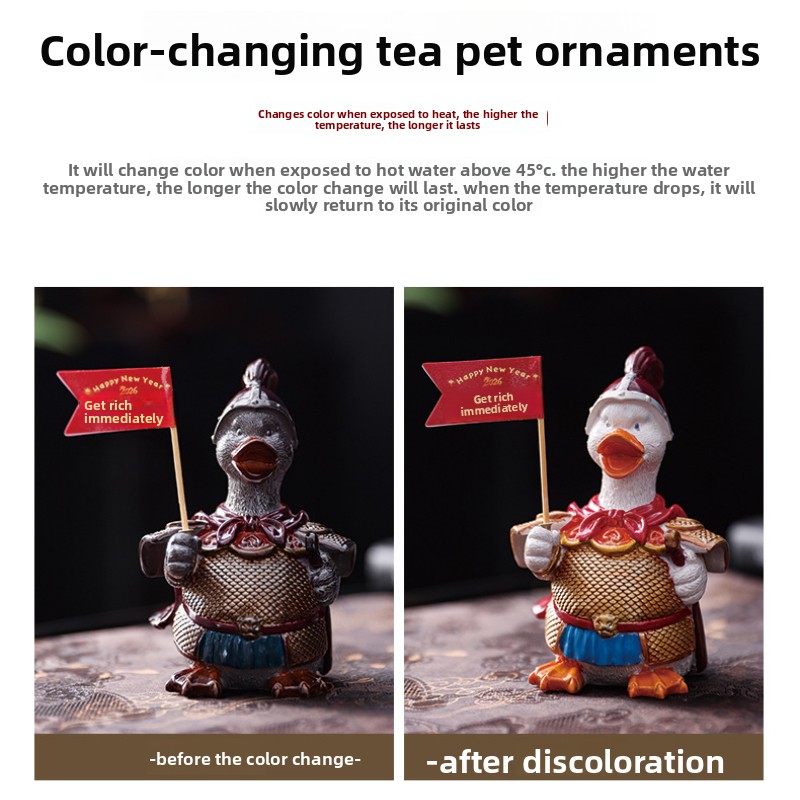 Anatra Guerriera Cambia Colore - Home Decor Duck recensione e prezzo