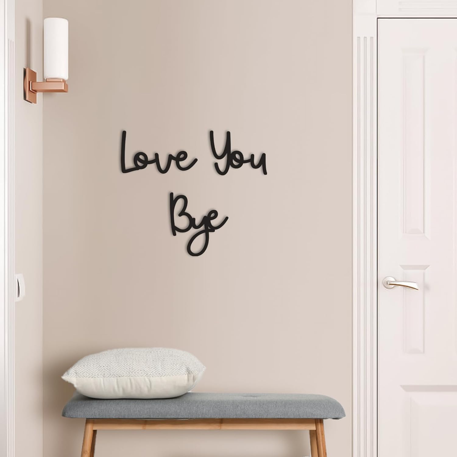 Love You Bye Targa in legno De - Home Decor Express recensione e prezzo