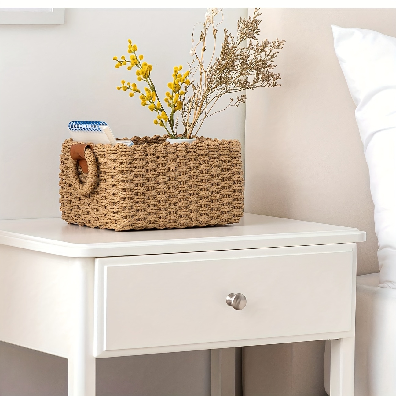 Cesto portaoggetti in corda di - Woven Wall Basket recensione e prezzo