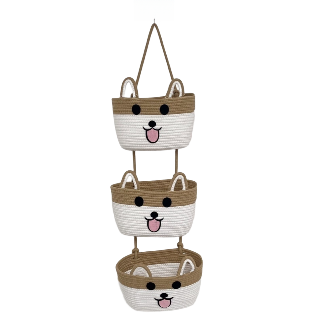Cesto portaoggetti a 3 livelli - Woven Wall Basket recensione e prezzo
