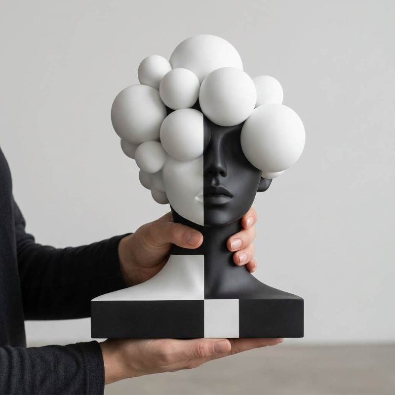 Scultura Moderna Astratta in R - Abstract Sculpture Resin recensione e prezzo