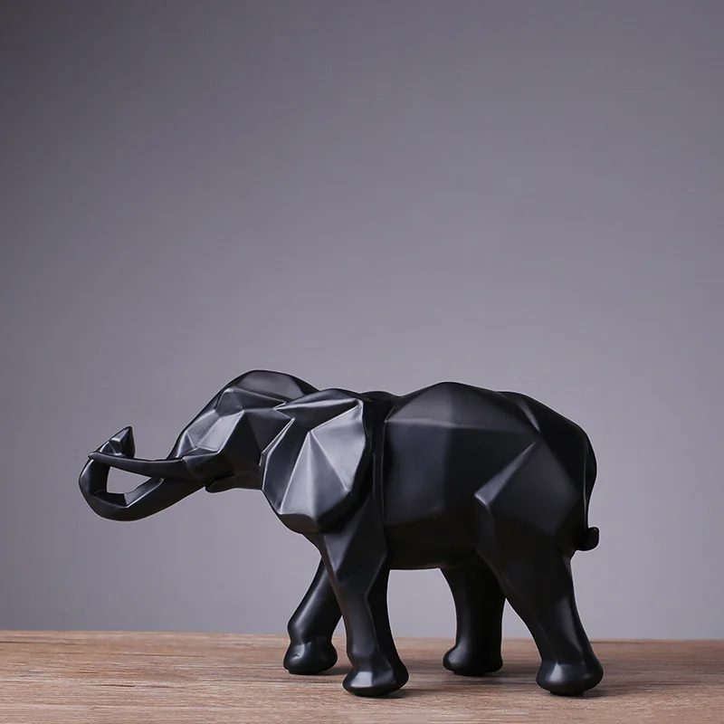 Statua creativa di elefante ne - Abstract Sculpture Resin recensione e prezzo