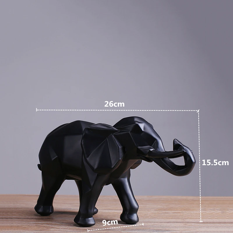 Statua creativa di elefante ne - Abstract Sculpture Resin recensione e prezzo
