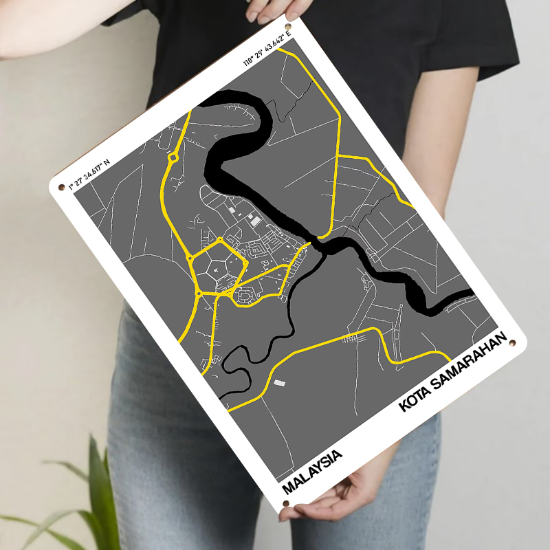 Kota Samarahan Malesia Mappa d - Home Decor Kota recensione e prezzo