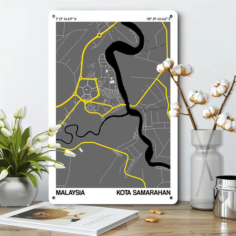Kota Samarahan Malesia Mappa d - Home Decor Kota recensione e prezzo