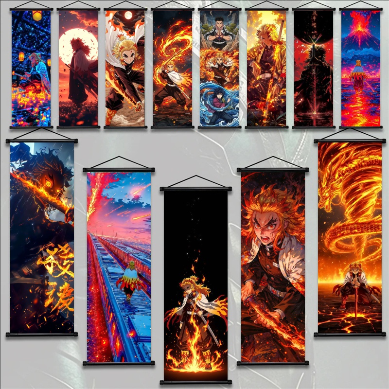 Demon Slayer Kyojuro Rengoku S - Home Decor Painting recensione e prezzo