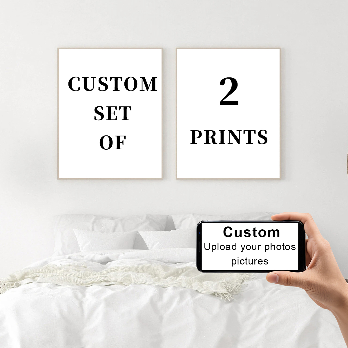 Set di 2 Stampe su Tela Person - Home Decor Kit recensione e prezzo