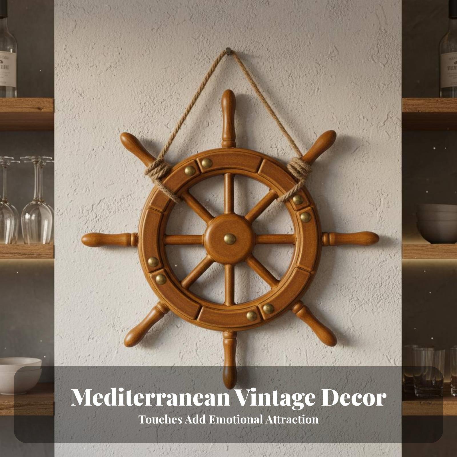 Volante da Bar Fatto a Mano, D - Home Decor Nautical recensione e prezzo