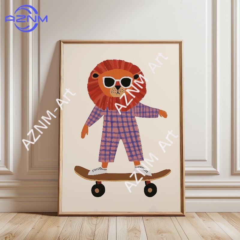 Poster Divertente con Animali  - Home Decor Duck recensione e prezzo