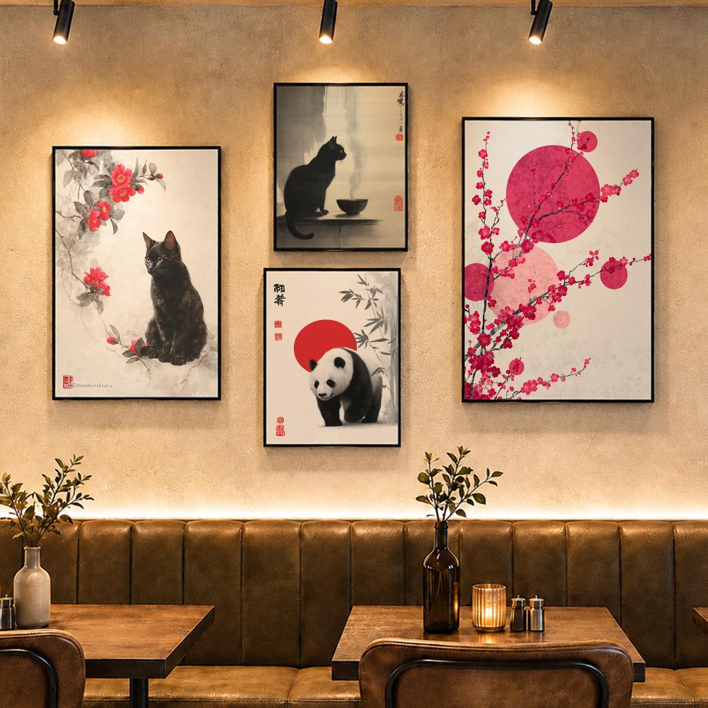 Poster Stile J-JapandiS Vintag - Home Decor Japandi Style recensione e prezzo