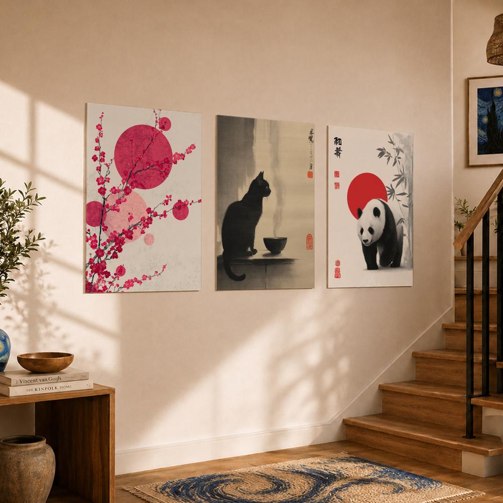 Poster Stile J-JapandiS Vintag - Home Decor Japandi Style recensione e prezzo