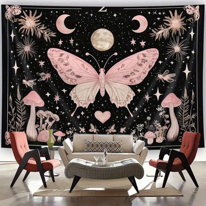 VIKAMA Moth Butterfly Moon Pha - Home Decor Yoga recensione e prezzo